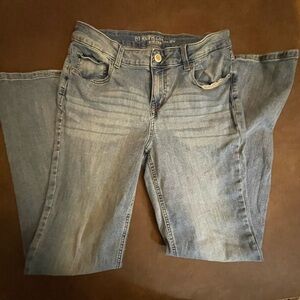 Marc Ecko Women’s Bootcut Jeans in Faded Light Blue